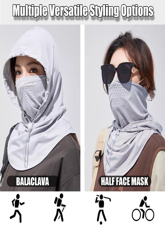 M-YOUNG 3 Pcs Cooling Summer Balaclava Face Mask with Breathable Holes Sun Face Shield UV Protection Full Head Mask for Men Women (US, Alpha, One Size, 3pcs-Multi) - Image 5